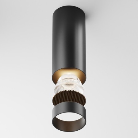 Technical C056CL-L12B3K-W-B, LED, LED, 12W, 5.2x5.2x12.5 cm, 900lm, Black Color Black-2