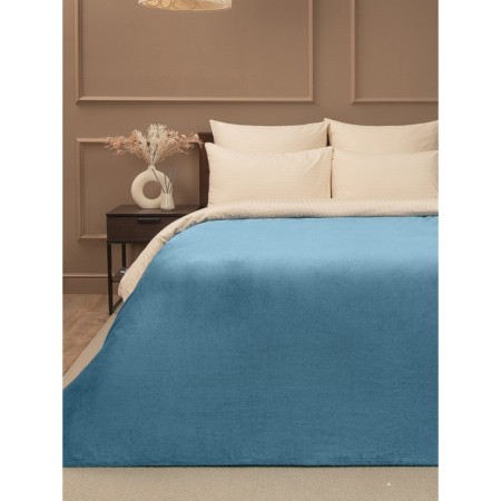Texrepublic blanket, size 150x200 cm, blue color