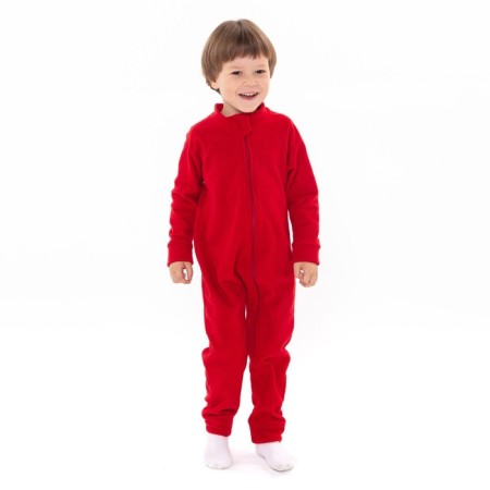 Combineson children, red color, height 86-92 cm-5