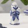 Souvenir "Angel with a jug", 12.5x5.5 cm, Gzhel
