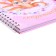 Notebook Gift Book on a lock, A6, 45 sheets, in a ruler, "Dog"