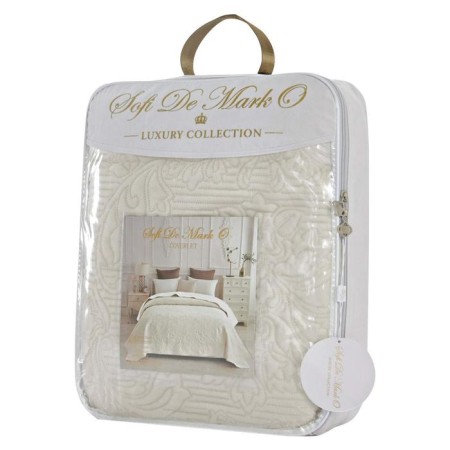 Vivaldi bedspread, size 160x220 cm, color milk-2