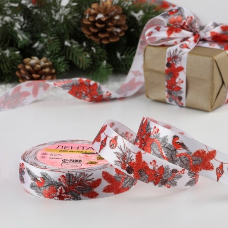 Satsis tape "Bullfins", 25 mm, 23 ± 1 m