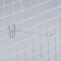 The hook on the grid is single, the color of the chrome, d = 3.5 mm, l = 19 cm