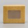 Container for removal, with a window, craft, 10 x 8 x 3.5 cm