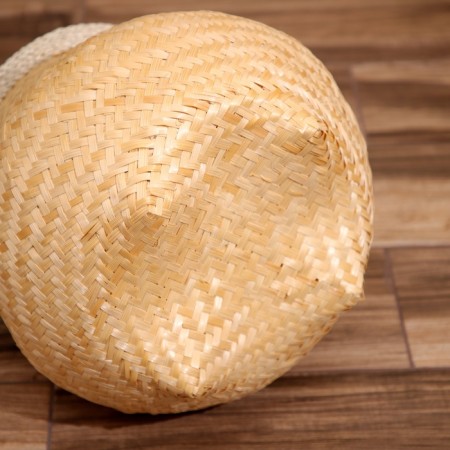 Wicker basket, from bamboo 40x40x40 cm-4