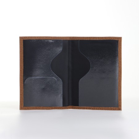 Passport cover, brown color-2