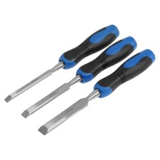 Set of the chisels-donkee tundra, metal back of the back of the head, 2k handle, 8-12-18 mm
