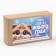 Minihiftbox "Sweet New Year": dragees, cookies, lollipop, chocolate