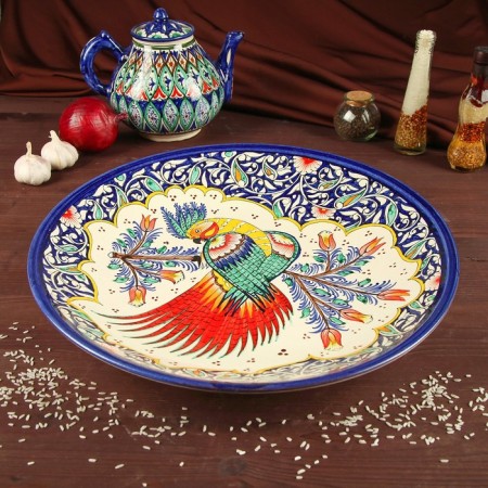 Largan Rishtan ceramics "Firebird", 41 cm, mix-3