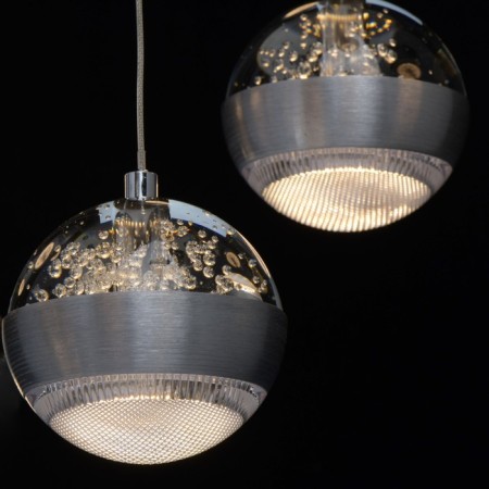 Chandelier "Capelia", size 50x295x50 cm, 54W 9xled IP 20-12