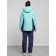 Ski costume female winter, size 54, turquoise color