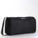 Sports bag with lightning, long belt, black color