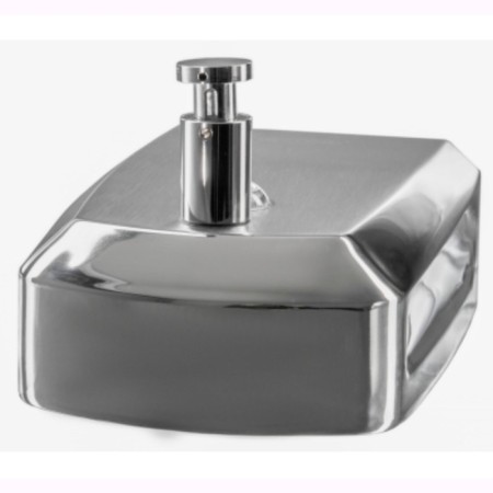 Liquid soap dispenser 8610, 1 l, metal, chrome-3