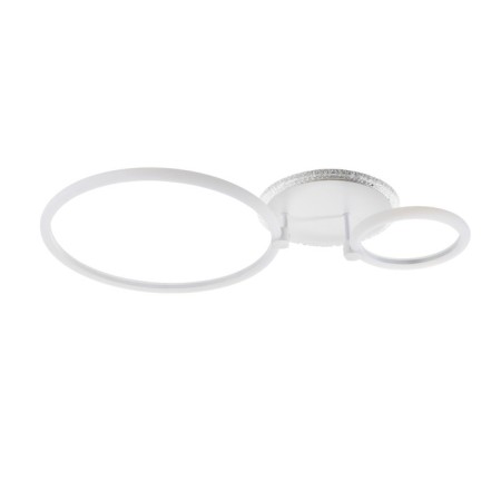Cialogs from the remote control 1914/2 LED 68W Dimmer white 45x40x12 cm Bayerlux