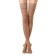 Stockings women's class, size 23-25, color Bronz