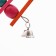 Toy for birds "Rainbow" with bells, 25 x 12 cm
