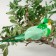 A bird for decoration and floristry, on a clothespin, mix, plastic, 1 pc., 8 x 8 cm