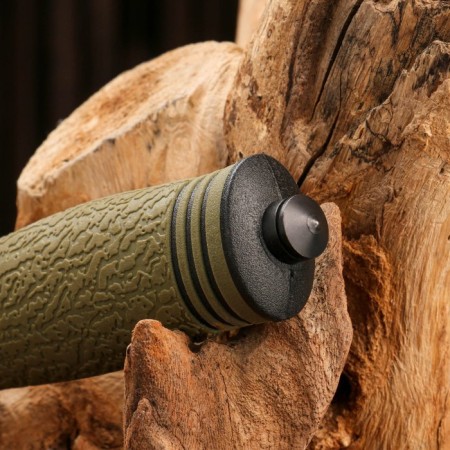 Tactical knife "Alfa" 23cm, blade 110mm/3mm, with fiberglass and sling, green-5