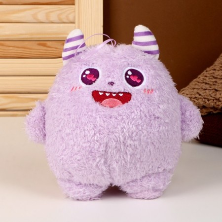 Soft toy "Monster", 20 cm, purple color-1