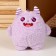 Soft toy "Monster", 20 cm, purple color