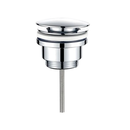 Bottom valve Ledeme L67, for a shell, brass, chrome
