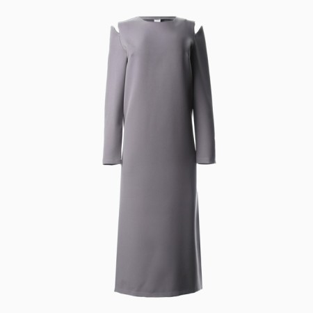 Women's dress Minaku: Casual Collection Graphite Color, Rr. 46-10
