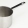 Basis stainless steel bucket, 950 ml, D = 14 cm, with a measured scale, metal handle