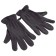 Fleet gloves, gray color, s-m size