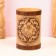 TUES "Flowerers", Round, D = 8 cm, birch bark