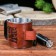 Tourist mug with a flashlight “I carry all my own with me”, 175 ml