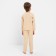 Pajama for a boy (longshit, trousers) minku beige color, height 122