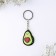 Gift set "Avocado" Magnet + keychain, 14.5 x 12 cm.