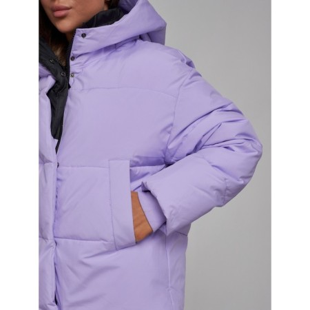 Winter jacket, size 48, purple color-11