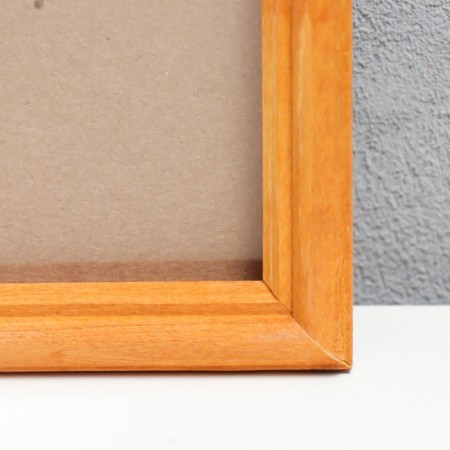 Photo frame wood 70x90 cm (1703) (plastic screen)-1