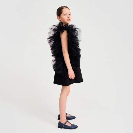 Платье для девочки MINAKU: PartyDress цвет чёрный, рост 104-8