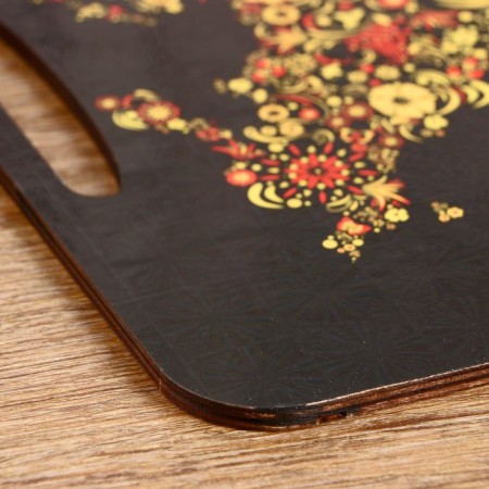 Cutting board-stalk "Khokhloma" 36x28 cm-3