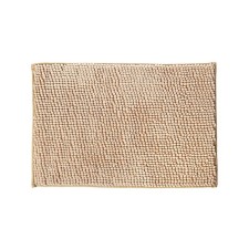 Bathroom mat, Shenill, 40x60 cm, microfiber, beige