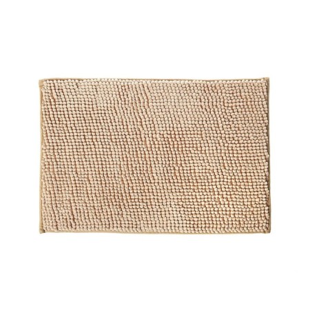 Bathroom mat, Shenill, 40x60 cm, microfiber, beige