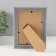 Photo frame Plastic 10x15 cm "3D rhombuses on silver" 18.2x13.2 cm