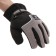 Motorcycle gloves, winter to -20, single -sized, black and gray