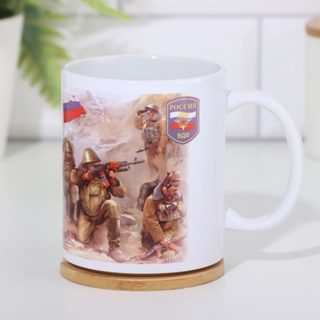Sublimation mug "For Airborne Forces", with application-3