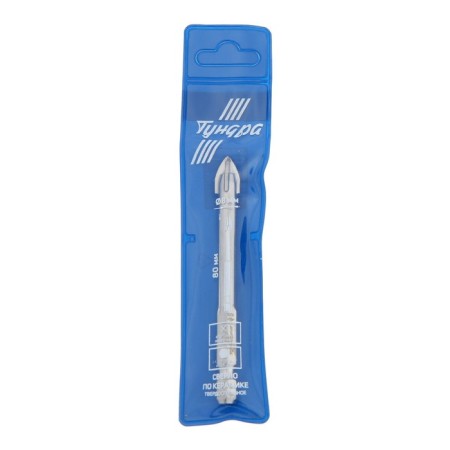 Ceramics drill, carbide tundra, cross tip, six. Saar, 8 mm-3