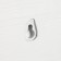 Nast -wall decor, "ANEMON", 16.5 x 19.5 cm, white