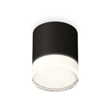 Ambrella Light Acrylic lamp, XS7402033, MR16 GU5.3 LED 10 watts, black sand, white matte, transparent