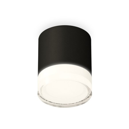 Ambrella Light Acrylic lamp, XS7402033, MR16 GU5.3 LED 10 watts, black sand, white matte, transparent