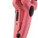 The curling iron Luazon LW-20, 35 W, ceramic coating, D = 12 mm, 180 ° C, pink