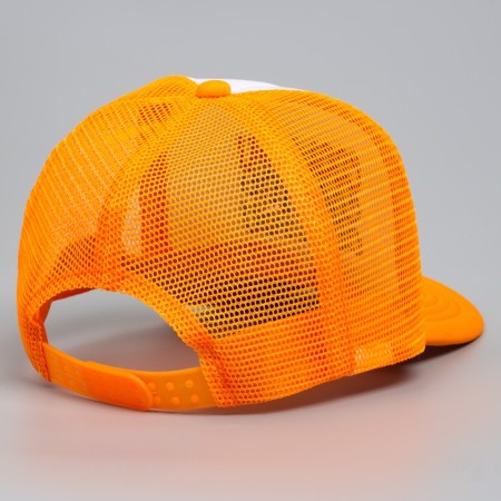Baby cap for a boy with a Cool you net, orange color, rr 52–54, 5–7 years old-7