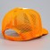 Baby cap for a boy with a Cool you net, orange color, rr 52–54, 5–7 years old