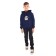 A sweatshirt for a boy was launched, the color of dark blue/panda, height 140 cm